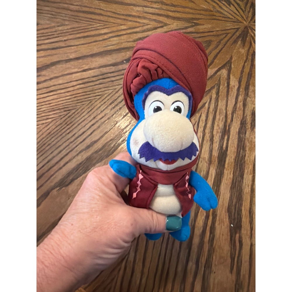 Vintage 2002 VeggieTales Khalil the Caterpillar Plush Blue Box Toys Jonah Movie